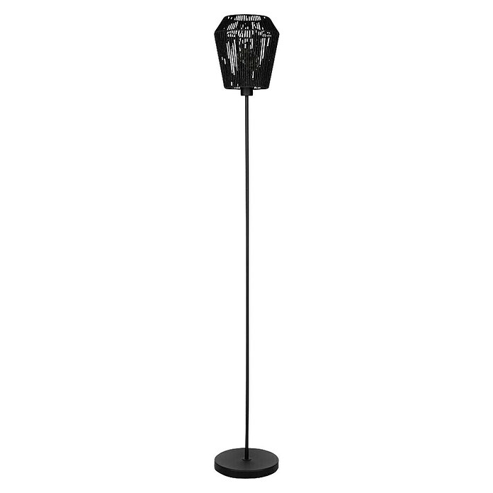 Eglo Persley Lámpara de pie (60 W, Altura: 155,5 cm, Negro, E27) | BAUHAUS