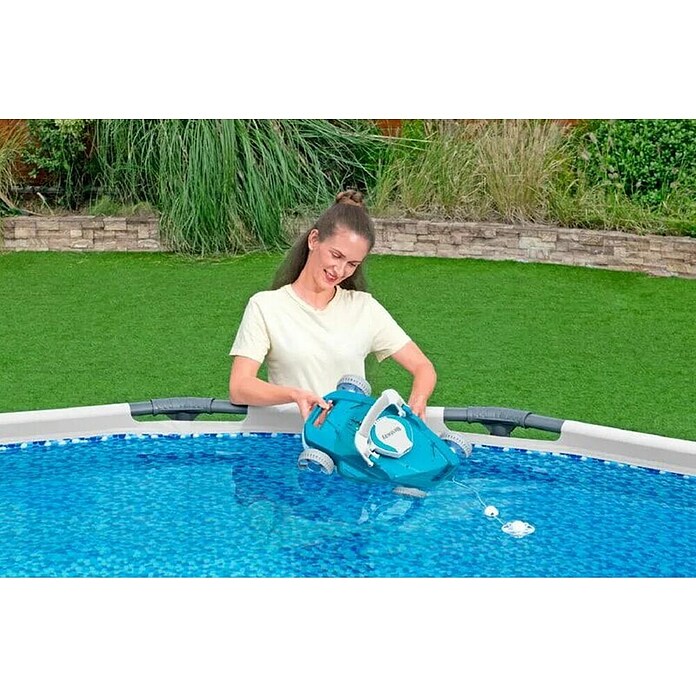 Bestway Robot za čiščenje bazena Aquatronix  (Deluje na baterijo, Ustrezno za: bazene do 50 m2) | 8338 - Reinigungsgeräte / Poolroboter | ICIC - Pools / Whirlpools Zubehör | ICI - Pools & Zubehör | IC - Freizeit im Garten | I - Stadtgarten | BAUHAUS