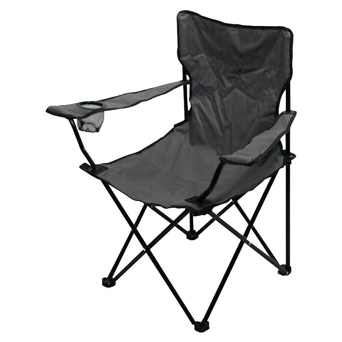 Stol za kampiranje Bari  (Siva, 49 x 39 x 84 cm) | 8261 - Stühle Kst | ICAB - Sommermöbel Stühle | ICA - Sommermöbel | IC - Freizeit im Garten | I - Stadtgarten | BAUHAUS