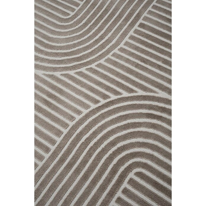 Vloerkleed Mito 2 (Taupe, 160 x 230 cm) | BAUHAUS