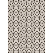 Vloerkleed Kubus (Beige / Zwart, 160 x 230 cm) | BAUHAUS