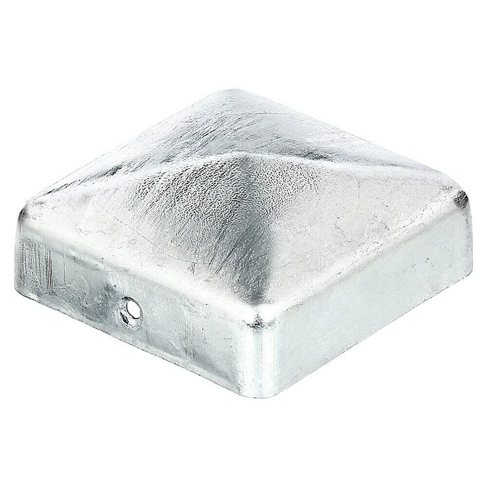 Alberts Pfostenkappe (7 x 7 cm, Metall, Verzinkt) | BAUHAUS