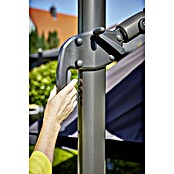 Sunfun Zweefparasol Capri  (Antraciet, 300 x 350 cm)