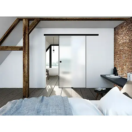 Diamond Doors Black Edition Schiebetür-Komplettset Edge