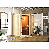 Karibu Systemsauna Taurin (Ohne Ofen, Ohne Dachkranz, 152 x 175 x 198 cm)