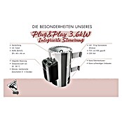 Karibu (3,6 kW, Mit integrierter Steuerung, Temperaturbereich: 50 °C bis 80 °C)