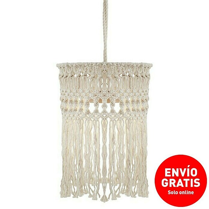 New Garden Lámpara colgante Mykonos (9 W, Ø x Al: 30 x 40 cm, Blanco) | BAUHAUS
