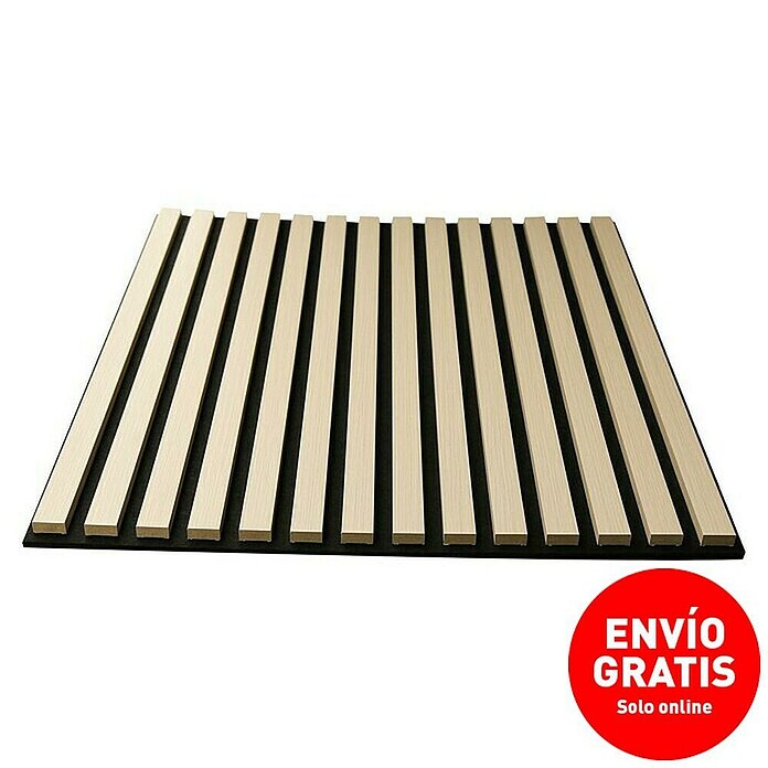 Panel acústico decorativo (60 x 60 x 2,1 cm, 1 ud., Natural) | BAUHAUS