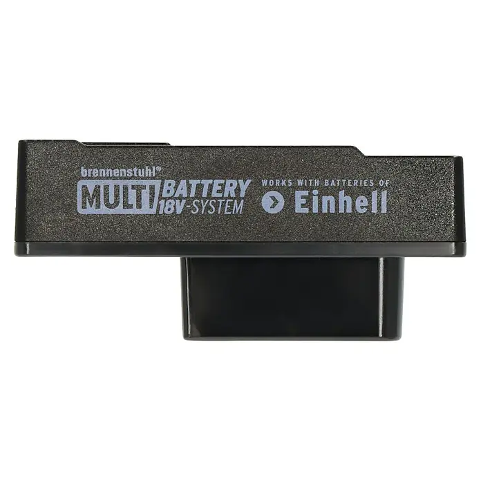 Brennenstuhl Adapter Einhell für Handscheinwerfer Multi Akku - L x B x H: 6,9 x 4 x 8,8 cm - Brennenstuhl Multi Battery 18V System Adapter für Einhell Akkus. Ermöglicht die Nutzung von Einhell Akkus mit Brennenstuhl Produkten.