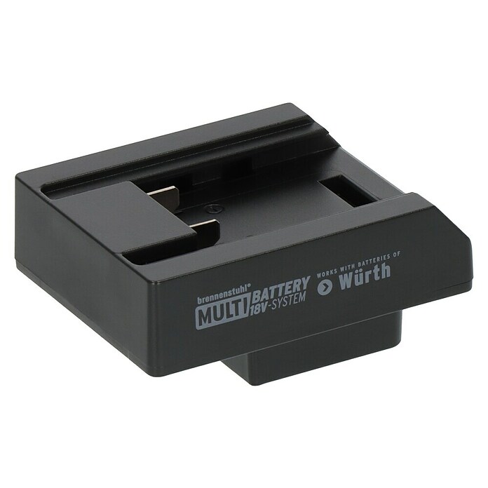 Brennenstuhl Adapter Würth (L x B x H: 6,9 x 4,1 x 8,8 cm, Schwarz) | BAUHAUS