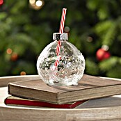 Trinkglas Partybecher Julia (Glas, 10,5 cm, Rot/Transparent) | BAUHAUS