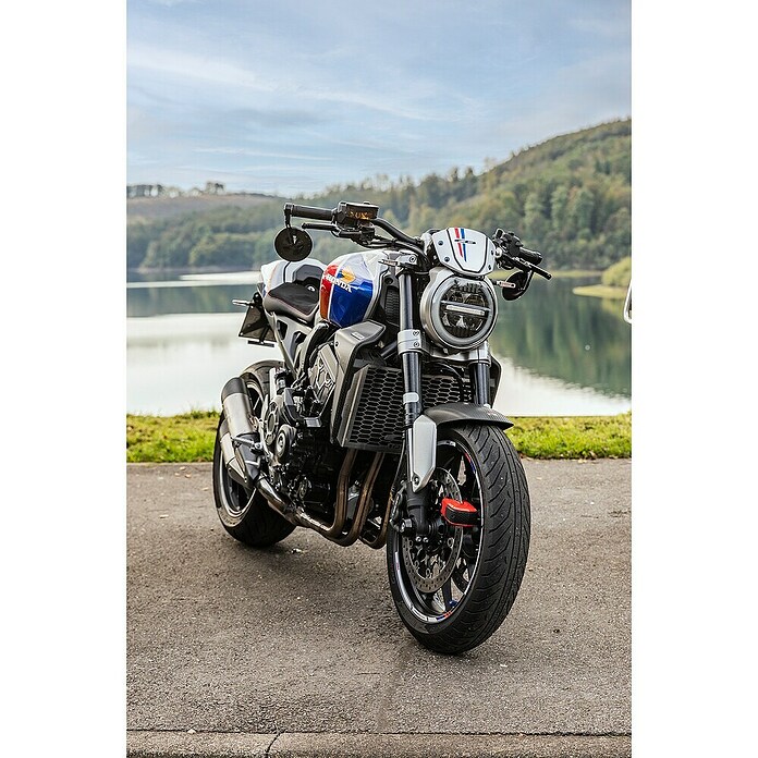 Abus Bremsscheibenschloss GRANIT™ Detecto One 8078 2.0 (Geeignet für: Motorrad, Rot) | BAUHAUS