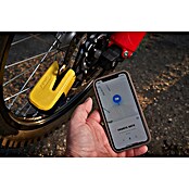 Abus Bremsscheibenschloss GRANIT™ Detecto One 8078 2.0 (Geeignet für: Motorrad, Gelb) | BAUHAUS