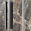 Camargue Eckdusche Tampere (L x B x H: 90 x 90 x 195 cm, Klarglas, Unbeschichtet, Gunmetal, Glasstärke: 6 mm) | BAUHAUS