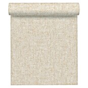 AS Creation Greenery Vliestapete (Beige/Creme, Uni, 10,05 x 0,53 m)