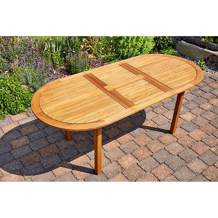 Sunfun Diana Vrtni stol (D x Š: 150 x 90 cm, Bagrem, Smeđa, Može se skinuti)