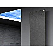 Designheizkörper Manhattan 3 (47 x 180 cm, Ohne Handtuchhalter, 1.118 W bei 75/65/20 °C, Moonstone-Grau)