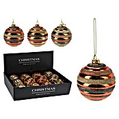 Kerstballen Glitter Strepen (Meerkleurig, Kunststof, 16 st.) | BAUHAUS