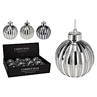 Kerstballen Foil 8cm (Meerkleurig, Kunststof, 16 st.)