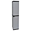 Kunststoffschrank (L x B x H: 39,5 x 34 x 168 cm, Traglast: 25 kg/Boden)