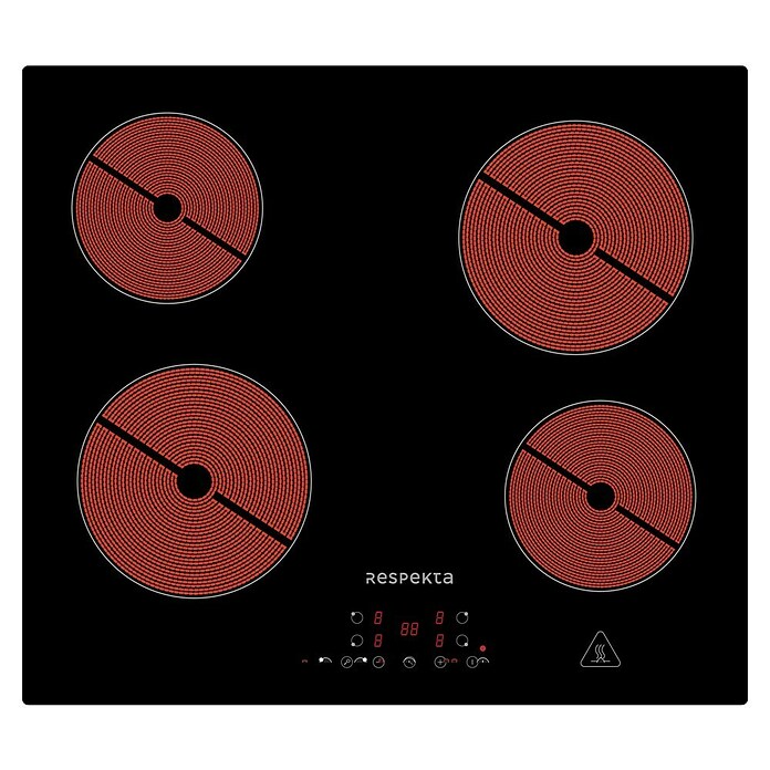 Respekta Einbauherd-Set Adrian/Aaron (Anzahl Beheizungsarten: 14 Stk., Schwarz) | BAUHAUS
