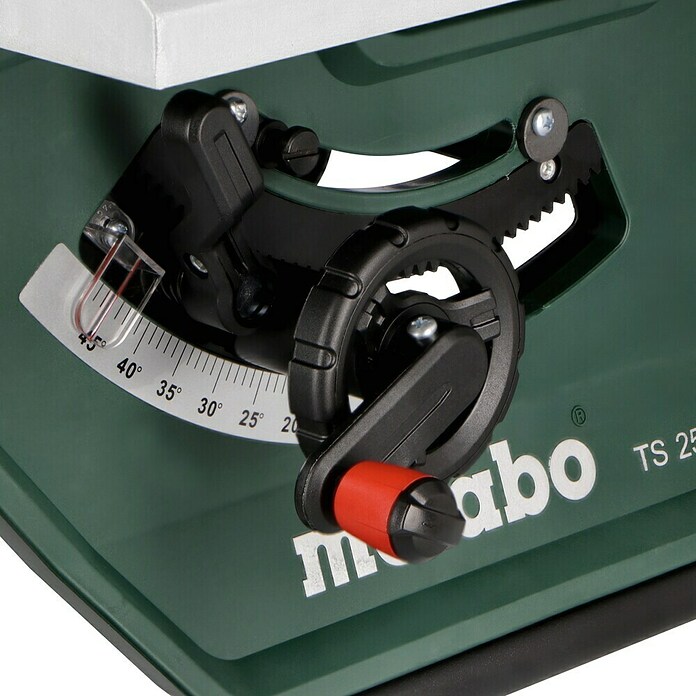 Metabo Sierra circular de mesa TS 254 M (1.500 W, Diámetro hoja de sierra: 254 mm, Profundidad de corte a 90 °: 80 mm) | BAUHAUS