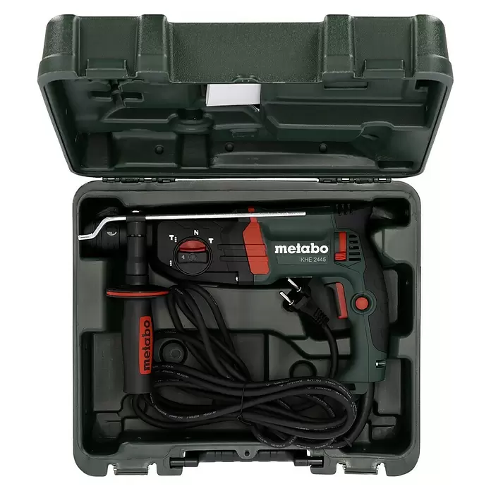 Metabo Kombihammer KHE 2445800 W, 2,4 J, SDS-Plus-Aufnahme View From Above