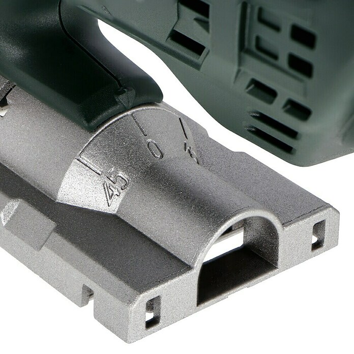 Metabo Caladora eléctrica STEB 100 Quick (1.000 /min - 3.100 /min, Profundidad de corte máx. en madera: 100 mm, Número de niveles de elevación del péndulo: 4 ud.) | BAUHAUS