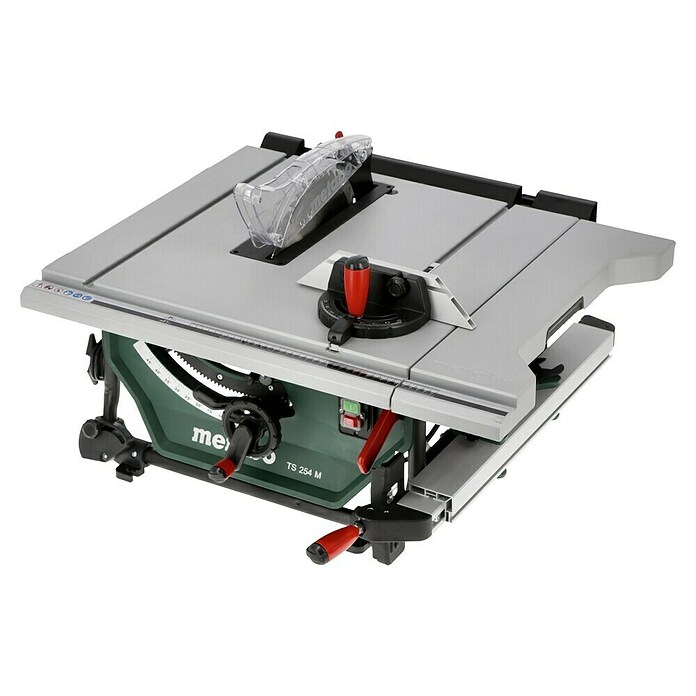 Metabo Sierra circular de mesa TS 254 M (1.500 W, Diámetro hoja de sierra: 254 mm, Profundidad de corte a 90 °: 80 mm) | BAUHAUS