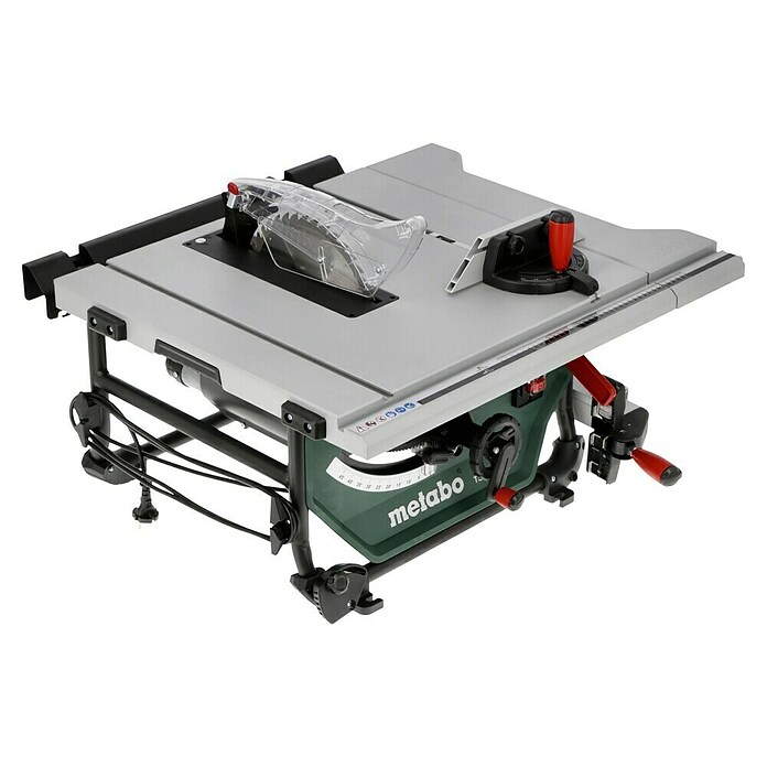 Metabo Sierra circular de mesa TS 254 M (1.500 W, Diámetro hoja de sierra: 254 mm, Profundidad de corte a 90 °: 80 mm) | BAUHAUS