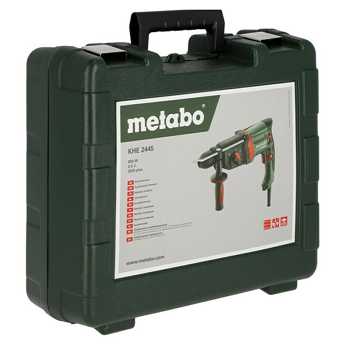 Metabo Combihamer KHE 2445 (800 W, 2,4 J, SDS-Plus-opname) | BAUHAUS