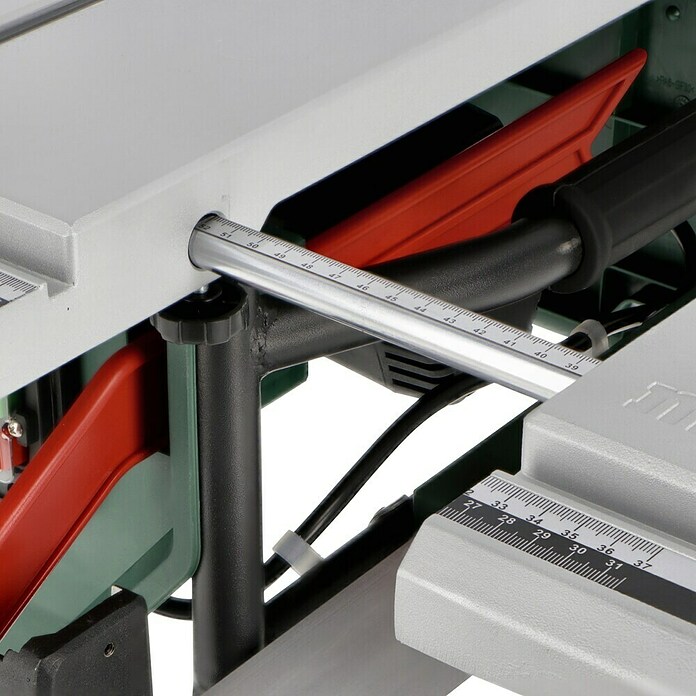 Metabo Sierra circular de mesa TS 254 M (1.500 W, Diámetro hoja de sierra: 254 mm, Profundidad de corte a 90 °: 80 mm) | BAUHAUS