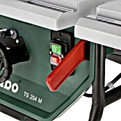 Metabo Sierra circular de mesa TS 254 M (1.500 W, Diámetro hoja de sierra: 254 mm, Profundidad de corte a 90 °: 80 mm) | BAUHAUS