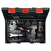 Metabo CAS 18V Amoladora angular de batería W 18 LT BL 11-125 (18 V, 2 baterías, 4 Ah, Diámetro disco: 125 mm) | BAUHAUS