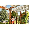 Windhager Sonnensegel Seilspanntechnik (L x B: 4,2 x 1,4 m, Weiß)
