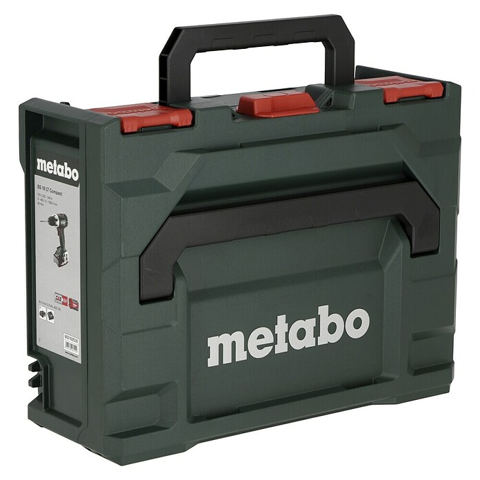 Metabo CAS 18V Taladro atornillador de batería BS 18 LT Compact (18 V, 2 baterías, 2 Ah, 60 Nm) | BAUHAUS