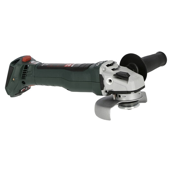 Metabo CAS 18V Amoladora angular de batería W 18 LT BL 11-125 (18 V, 2 baterías, 4 Ah, Diámetro disco: 125 mm) | BAUHAUS