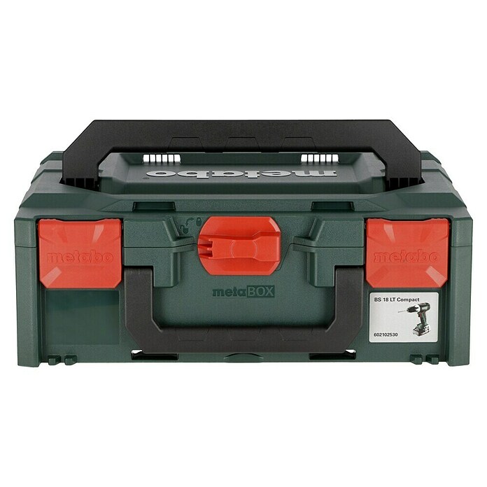 Metabo CAS 18V Taladro atornillador de batería BS 18 LT Compact (18 V, 2 baterías, 2 Ah, 60 Nm) | BAUHAUS