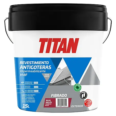 Titan  Impermeabilizante Revestimiento Antigoteras Fibrado