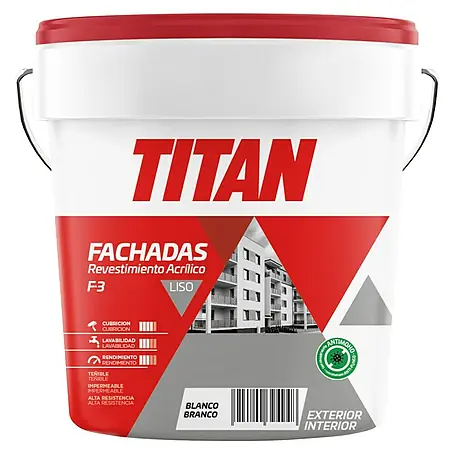 Titan  Pintura de dispersión para fachadas F3