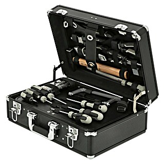 Alpha Tools Maletín de herramientas Big Box (L x An x Al: 450 x 305 x 167 mm, Aluminio, 119 pzs.)