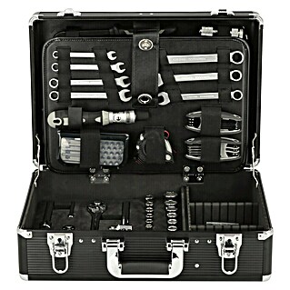 Alpha Tools Werkzeugkoffer (L x B x H: 450 x 305 x 167 mm, Aluminium, 119 -tlg.)