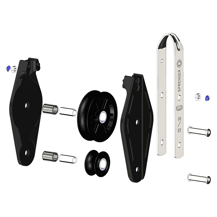 Sprenger Vioolblok (Schootdikte: 12 mm, Diameter: 29 mm, Breekbelasting: 1.400 kg) | BAUHAUS