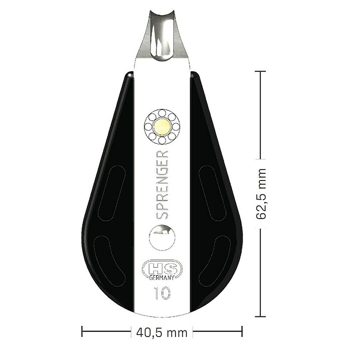 Sprenger Blok (Schootdikte: 10 mm, Werkbelasting: 360 kg) | BAUHAUS