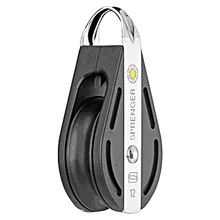 Sprenger Blok Boog glijlager (Schootdikte: 12 mm, Werkbelasting: 460 kg)