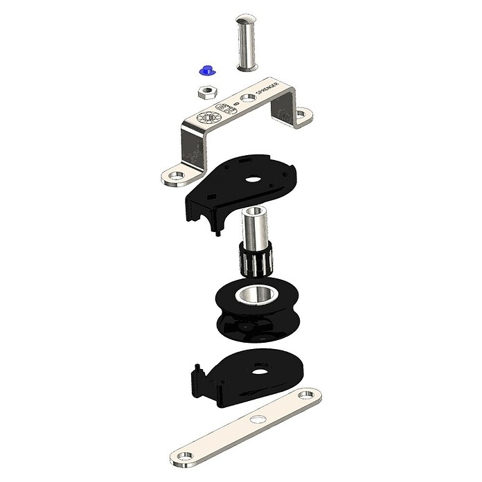 Sprenger Liggend blok (Schootdikte: 8 mm, Werkbelasting: 300 kg) | BAUHAUS
