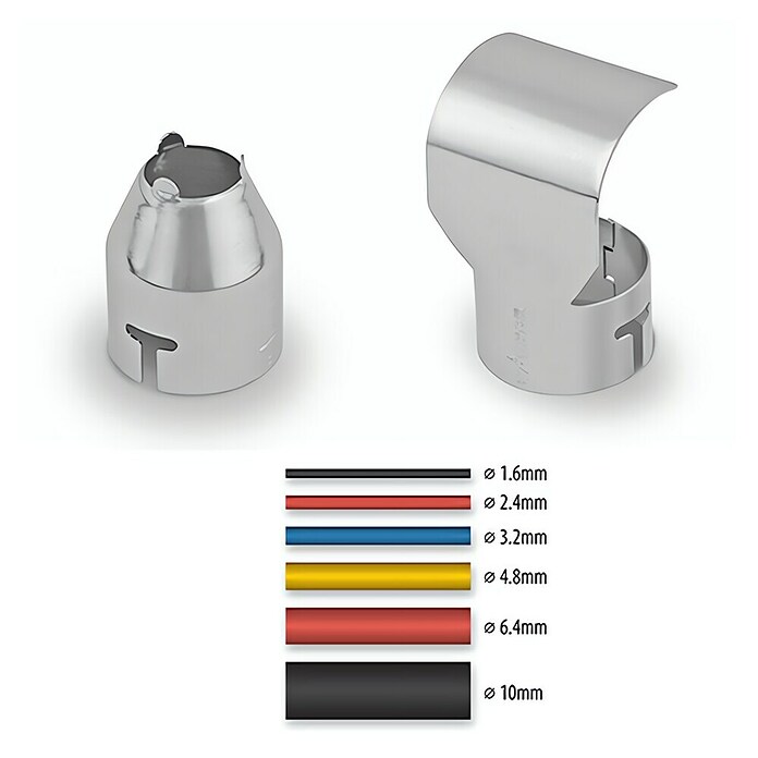 Wagner Opzetstuk Set met Krimpkousen (Voor Wagner Furno heatguns) | BAUHAUS