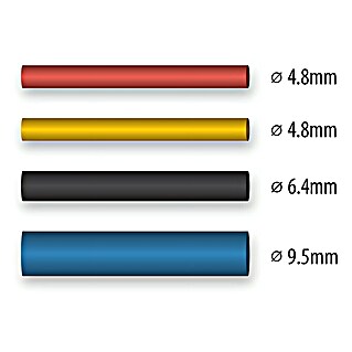 Wagner Krimpkousset 4,8 - 12 mm (4 st.)