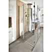 Camargue Vario Duschkabine S92S92 (80 x 202,2 cm, Beschichtet, Glasstärke: 6 mm, Silber, Links x Mitte x Rechts: 80 x 80 x 80 cm) | BAUHAUS
