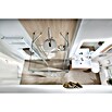 Camargue Vario Duschkabine S92S92 (80 x 202,2 cm, Beschichtet, Glasstärke: 6 mm, Silber, Links x Mitte x Rechts: 80 x 80 x 80 cm) | BAUHAUS
